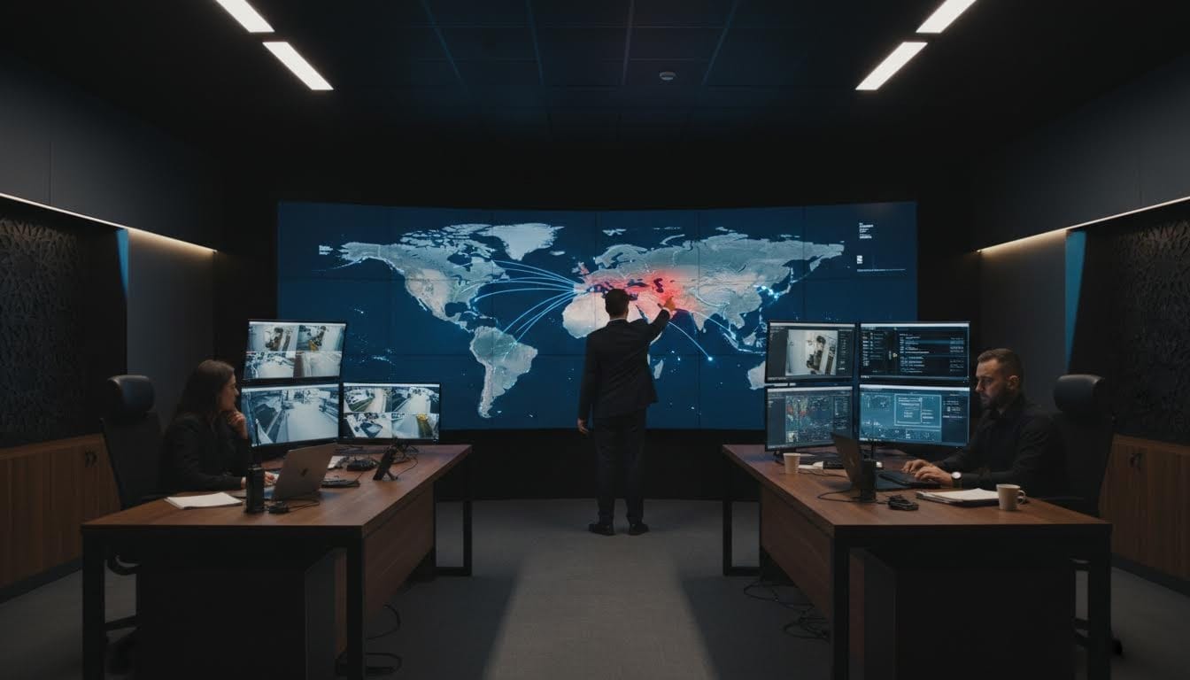 Operations monitoring room